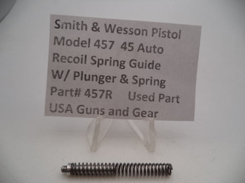 457R Smith & Wesson Pistol Model 457 Recoil Spring Guide 45 Auto Used Part