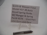 457R Smith & Wesson Pistol Model 457 Recoil Spring Guide 45 Auto Used Part