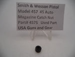 457S Smith & Wesson Pistol Model 457 Magazine Catch Nut Used Part 45 Auto