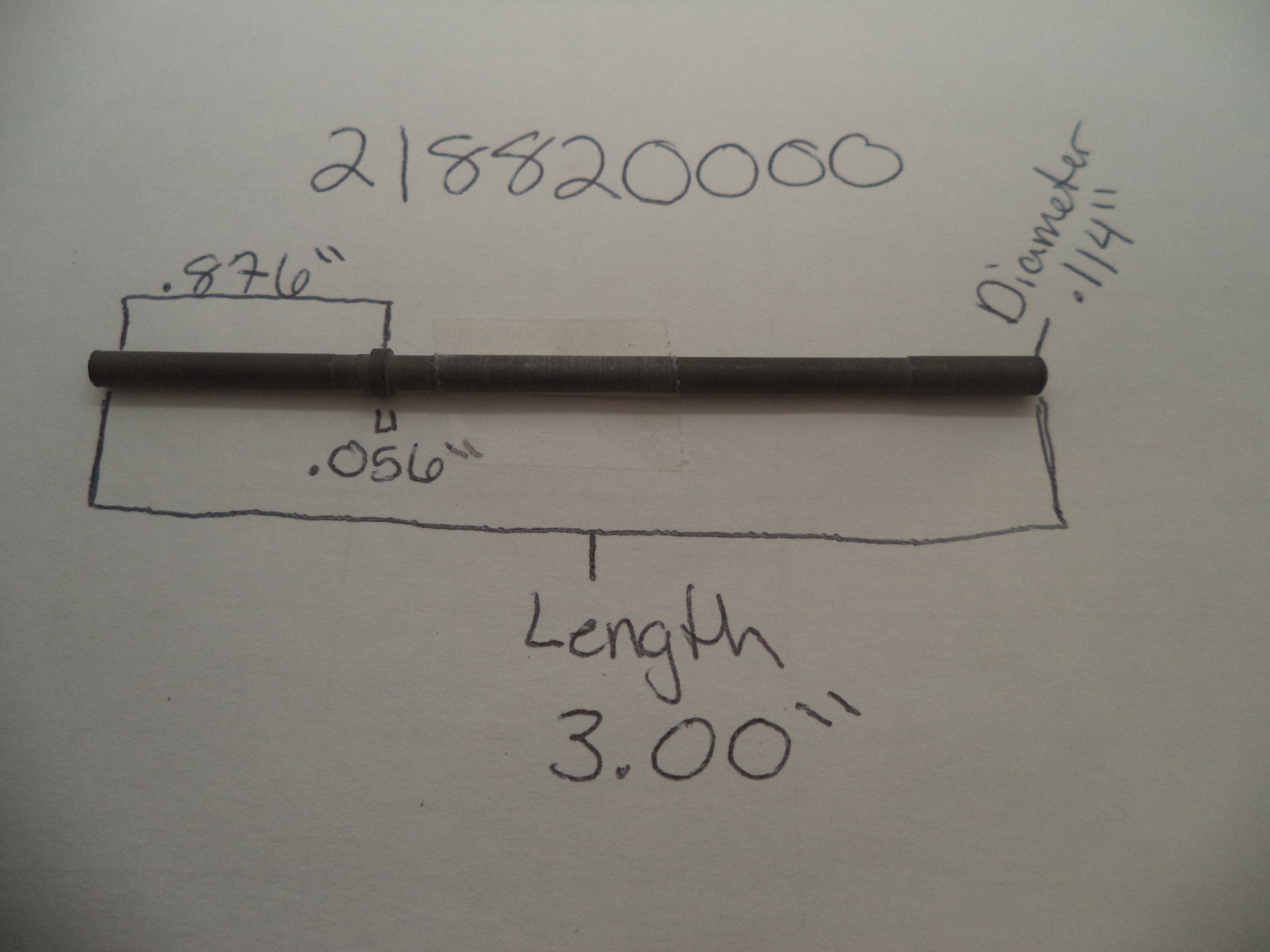 Smith & Wesson J Frame Revolver Cylinder Center Pin New Part 218820000