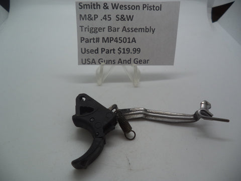 MP4501A Smith & Wesson Pistol M&P 45 Trigger Bar Assembly Used Part .45 S&W