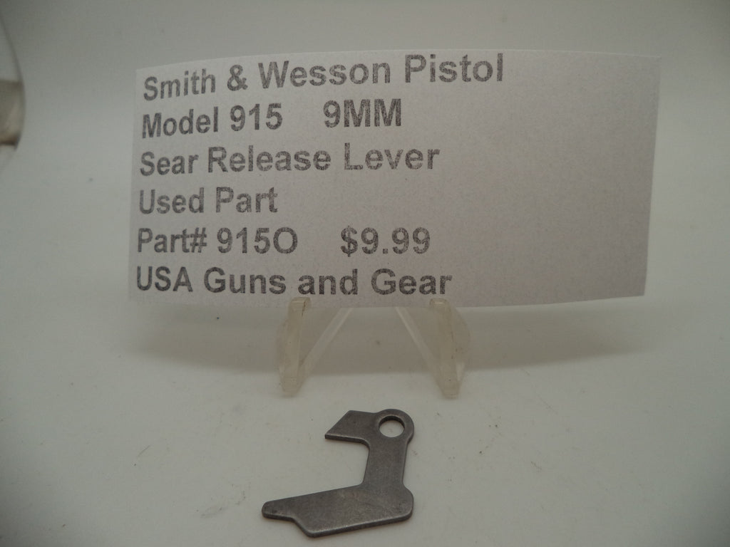 S&W Model 915 Sear Release Lever 915O - 9mm Used Part