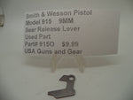 915O Smith & Wesson Pistol Model 915 9MM Sear Release Lever Used Part