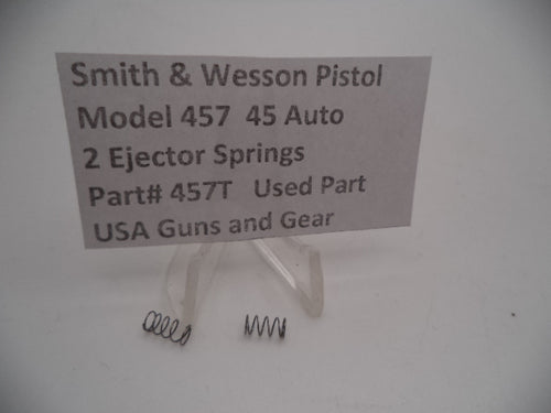 457T Smith & Wesson Pistol Model 457  Ejector Springs (2) Used Part 45 Auto