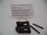 MP902C Smith & Wesson Pistol M&P 9mm Locking Block  2.0 Used Part