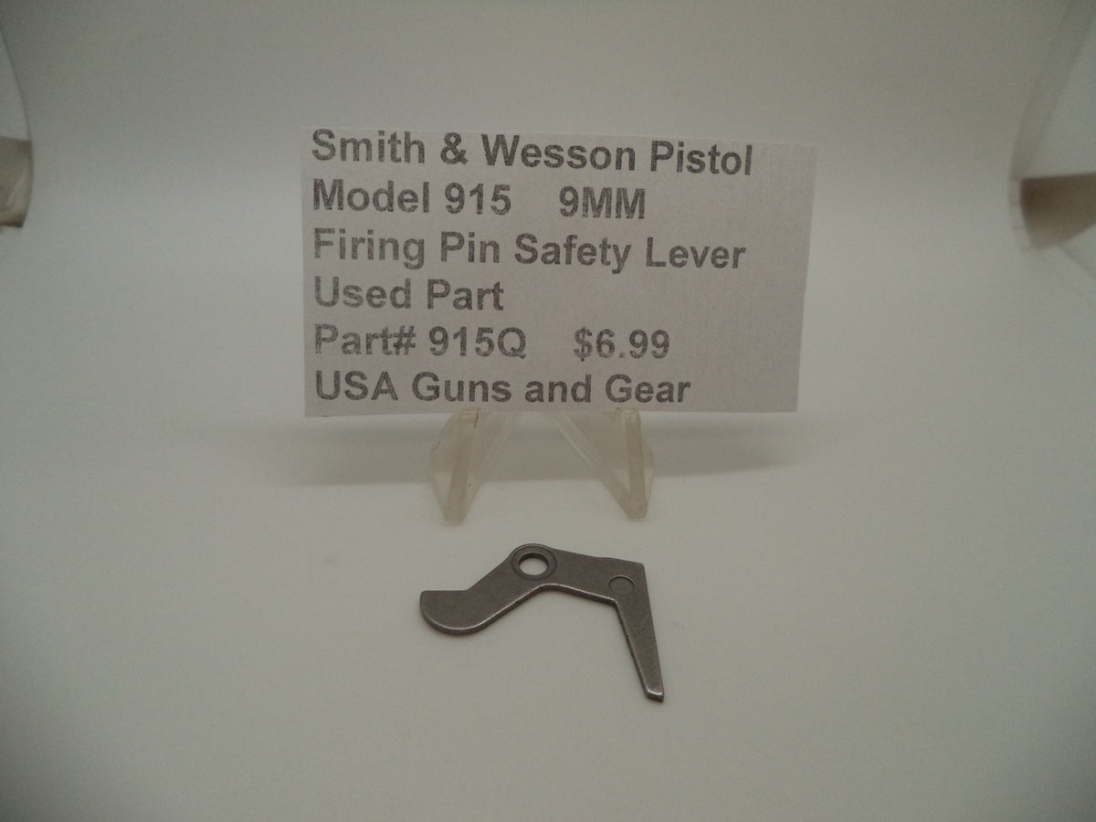 Smith & Wesson S&W Model 915 Firing Pin Safety Lever 915Q - 9mm Used Part Part 000000000