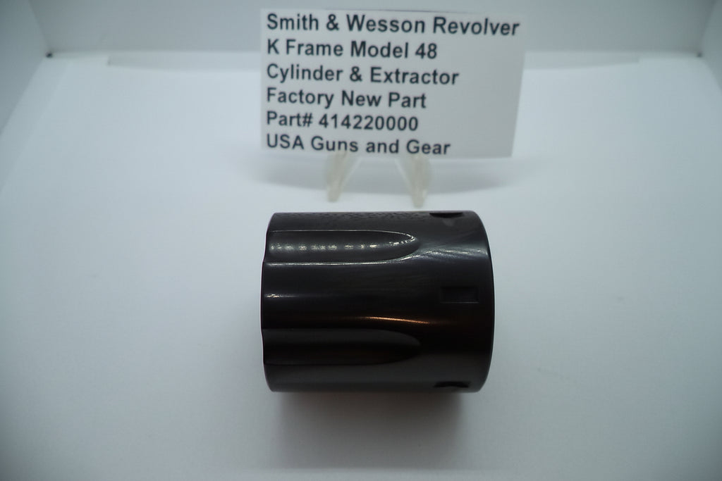 SW K Frame Model 48 Cylinder & Extractor - Blue Steel .22 Magnum 414220000