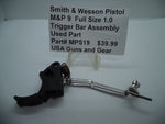MPS19 Smith & Wesson Pistol M&P 9 Full Size 1.0 Trigger Bar Assembly Used