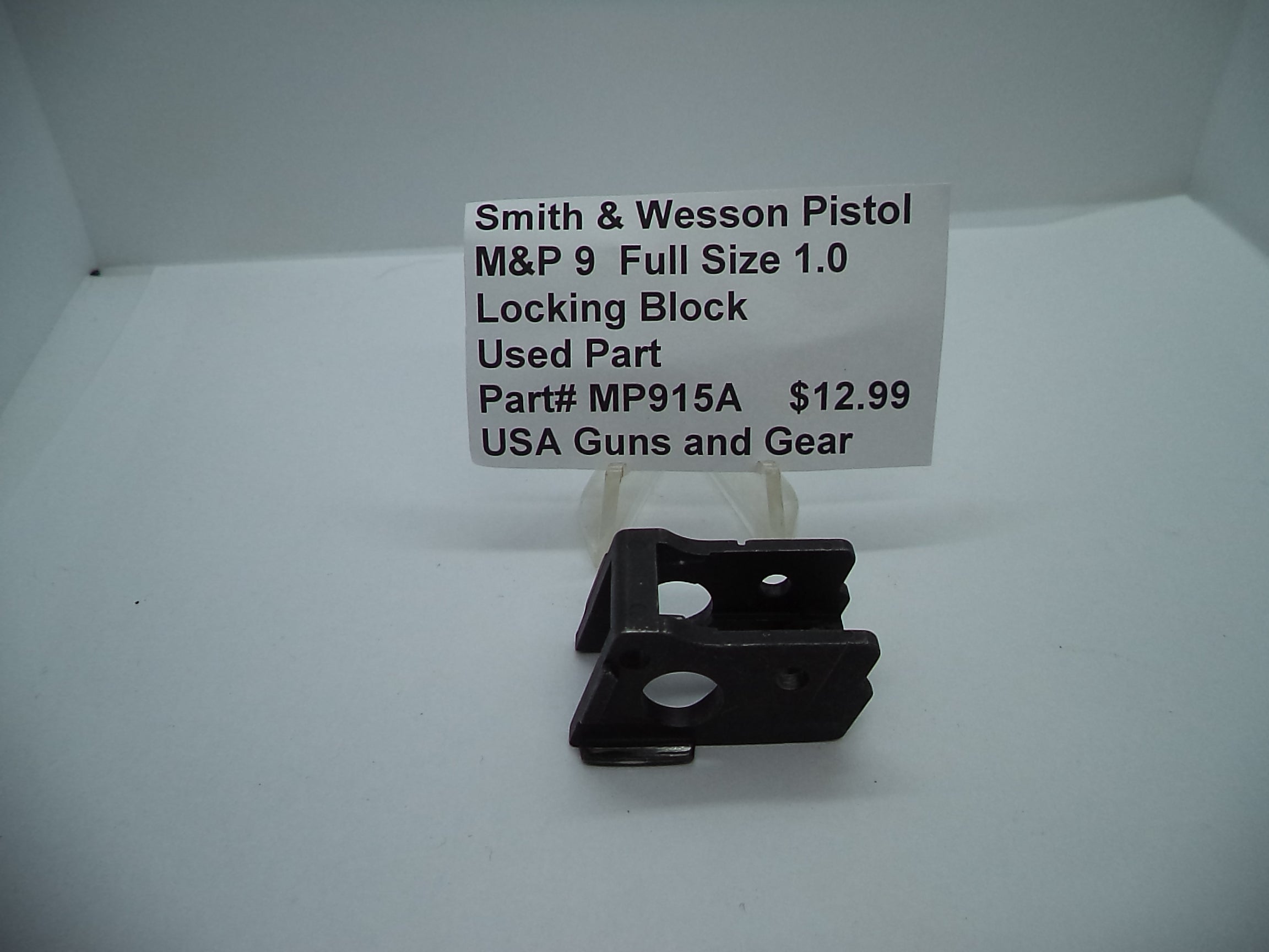 Smith & Wesson M&P 9 Full Size 1.0 Locking Block - 9mm - Used OEM Part