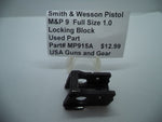 MP915A Smith & Wesson Pistol M&P 9 Full Size 1.0 Locking Block Used