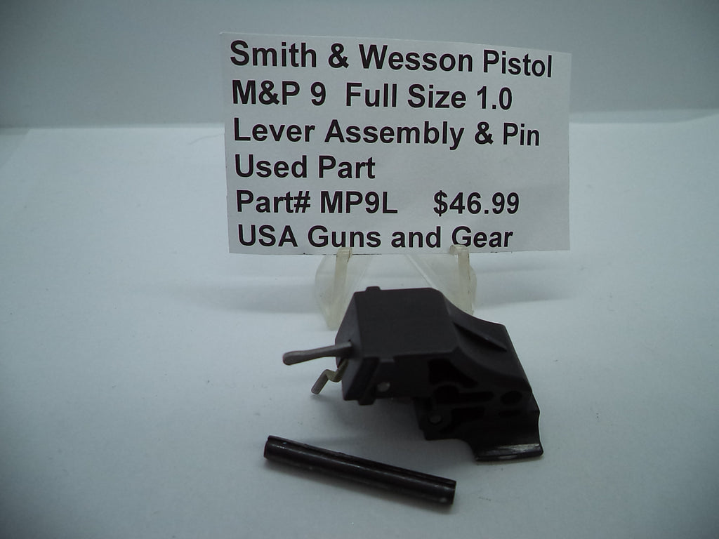 Smith & Wesson M&P 9 Full Size 1.0 Lever Assembly & Pin - 9mm - Used OEM Part