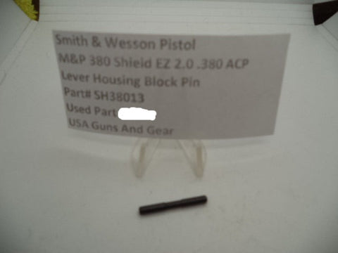 SH38013 Smith & Wesson Pistol M&P 380 Shield EZ 2.0 Lever Housing Block Pin .380 ACP