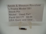 281171 Smith & Wesson L Frame Model 581 Stock (Grip) Pin Used .357 Mag