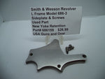 686159 Smith & Wesson L Frame Model 686-3 Side Plate & Screws Used