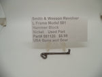 581120 Smith & Wesson L Frame Model 581 Hammer Block Used .357 Magnum