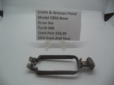 909 Smith & Wesson Model 5903  9mm  Draw Bar Used Parts