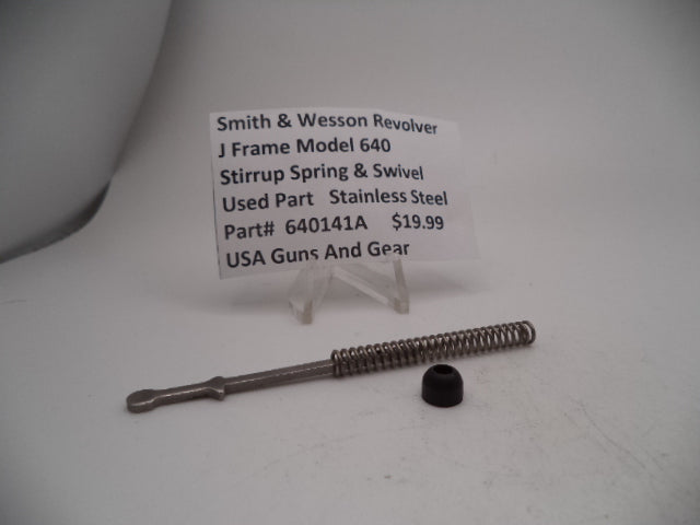640141A Smith & Wesson J Frame Model 640 Stirrup Spring & Swivel  Used Part