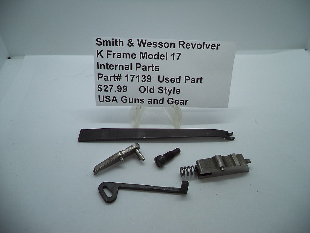 Smith & Wesson K Frame Model 17 Internal Parts Kit - .22 Long Rifle (Square Butt)