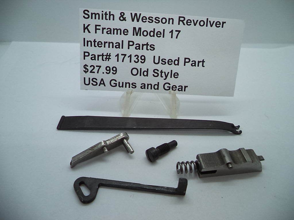 Smith & Wesson K Frame Model 17 Internal Parts Kit - .22 Long Rifle (Square Butt)