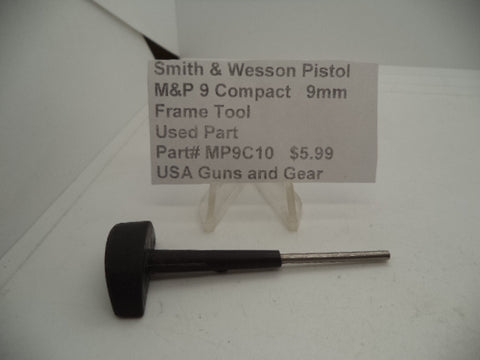 MP9C10 Smith & Wesson Pistol M&P 9 Compact  Frame Tool 9mm Used Part