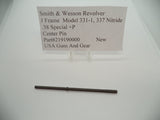 219190000 Smith & Wesson J Frame Model 331-1, 337 Nitride Center Pin .38 Special