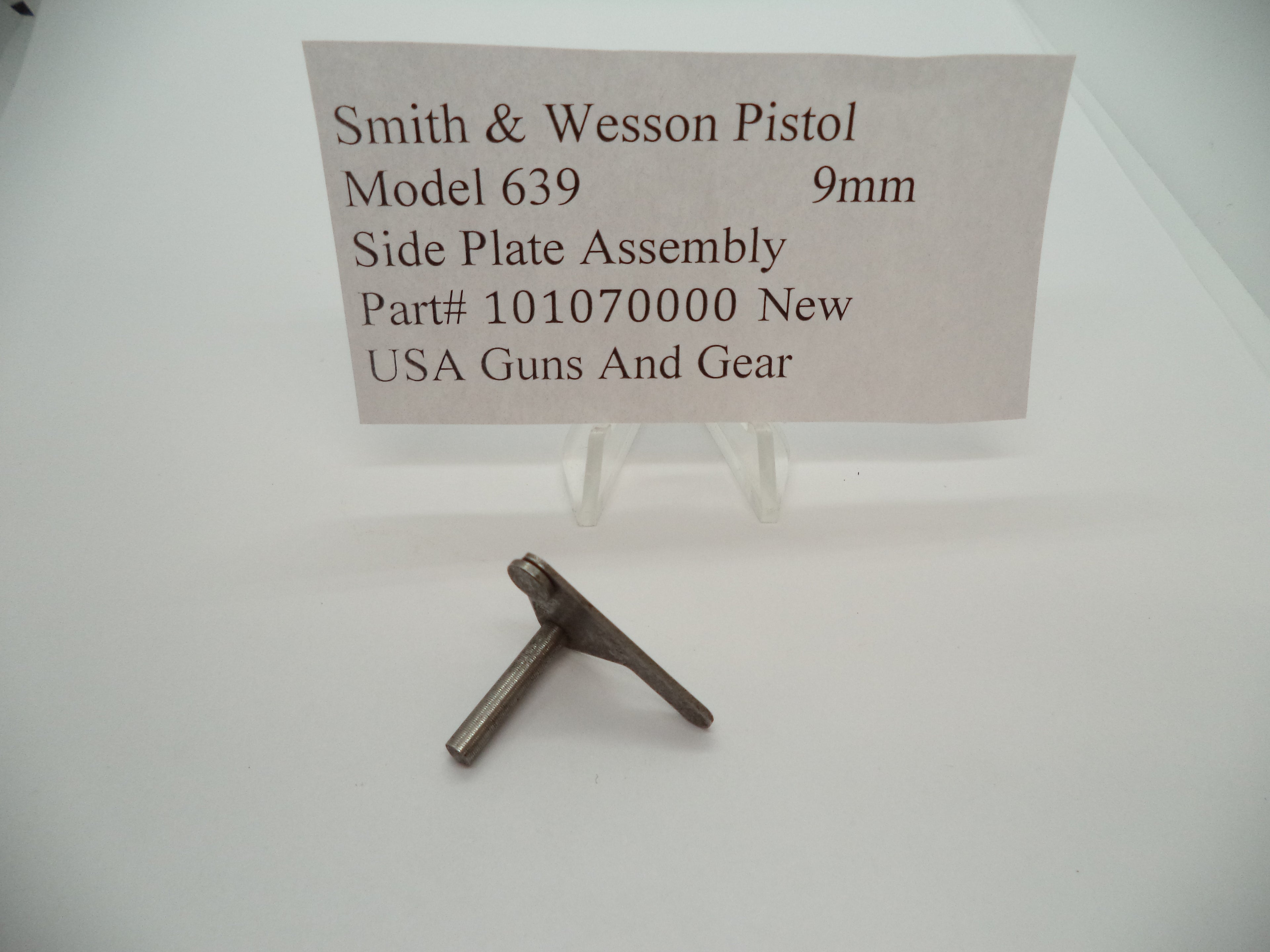 USA Guns And Gear - USA Guns And Gear Side Plate - Gun Parts Smith & Wesson - Smith & Wesson