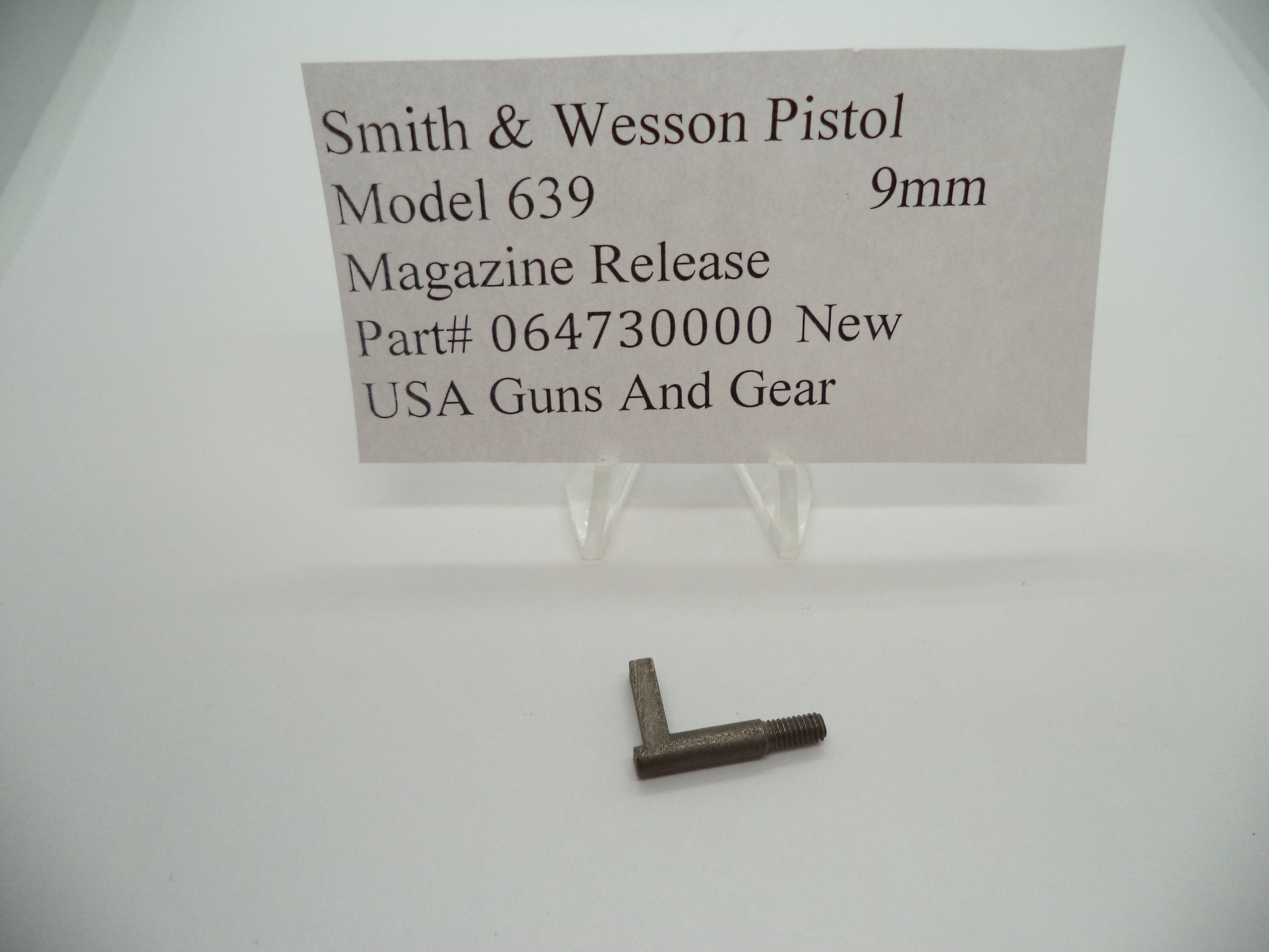 USA Guns And Gear - USA Guns And Gear Side Plate - Gun Parts Smith & Wesson - Smith & Wesson