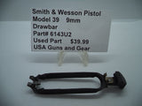 6143U2 Smith & Wesson Pistol Model 39 Drawbar Used Part 9MM