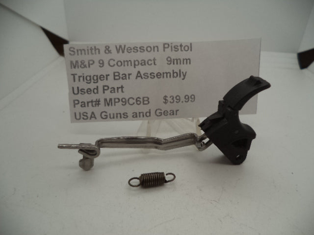 MP9C6B Smith & Wesson Pistol M&P 9 Compact Trigger Bar Assembly 9mm Used