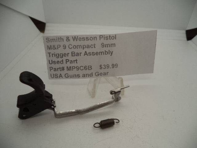 MP9C6B Smith & Wesson Pistol M&P 9 Compact Trigger Bar Assembly 9mm Used