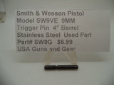 SW9G Smith & Wesson Pistol Model SW9VE 9 MM Trigger Pin Used Parts