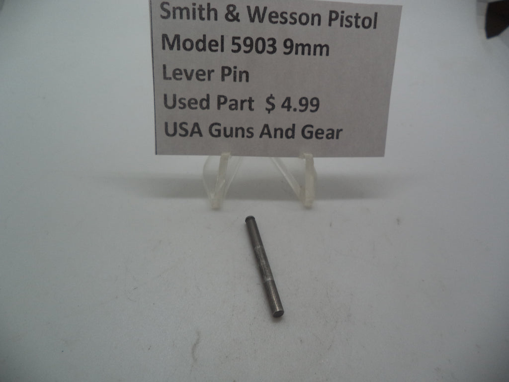 962 Smith & Wesson Model 5903  9mm  Lever Pin Used Parts