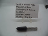 6941 Smith & Wesson Model 6946  9mm  Main Spring & Bushing Used Parts