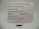 25171 Smith & Wesson N Frame Model 25 Used Stock Alignment Pin .45 Colt ctg.