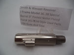 36171 Smith & Wesson J Frame Model 36 Used 3" Pinned Barrel .38 Special