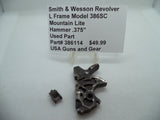 386114 Smith & Wesson Revolver L Frame Model 386SC .375" Hammer .357 Mag