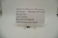 Smith & Wesson K Frame Models 617 648 Firing Pin for .22 Caliber displayed on a white card with pricing information.
