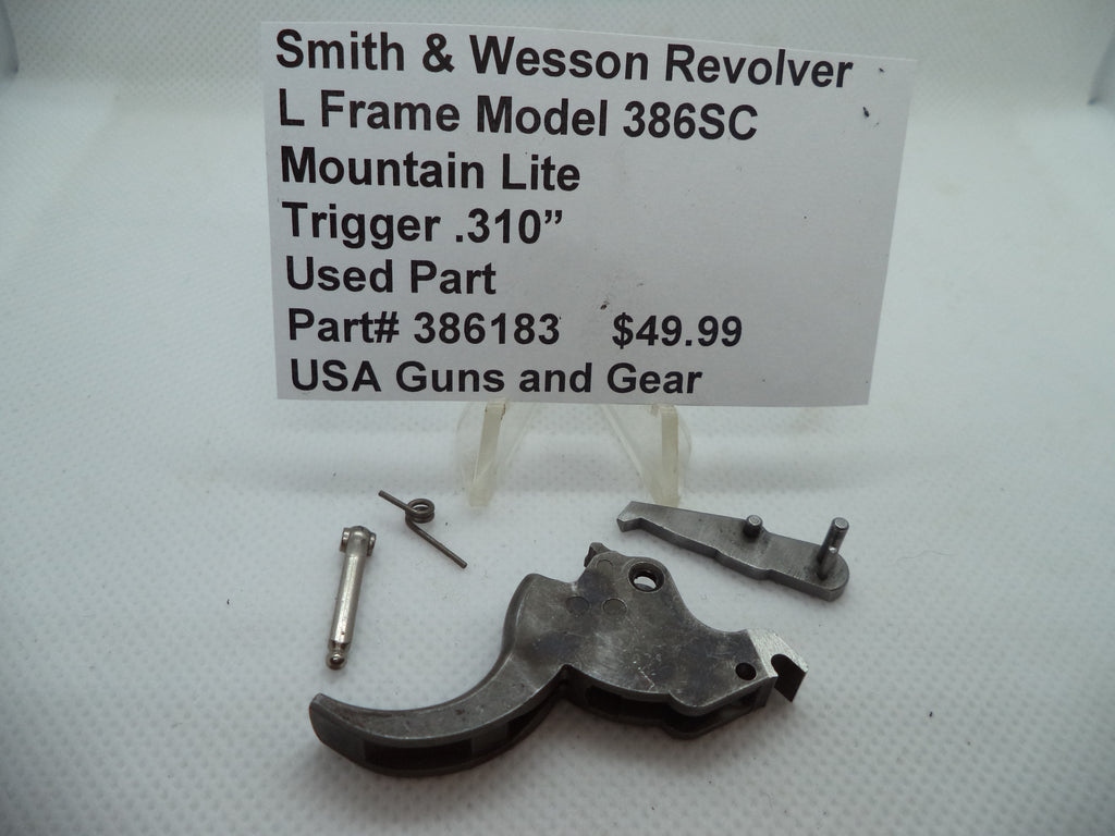 386183 Smith & Wesson Revolver L Frame Model 386SC .310" Trigger .357 Mag