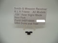 Smith & Wesson K/L/N Frame Rear Sight Blade - .126" - Factory New Part 040710000