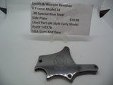 14157B Smith & Wesson K Frame Model 14  Side Plate Blue .38 Spl.  Used Part Old Style Early Model