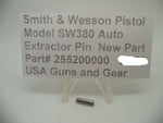 255200000 Smith & Wesson Pistol Model SW380 Auto Extractor Pin New