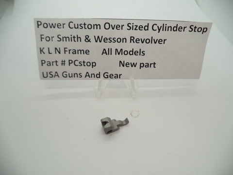 PCstop Smith & Wesson K, L, & N Frame All Model Power Custom Oversize Cylinder S
