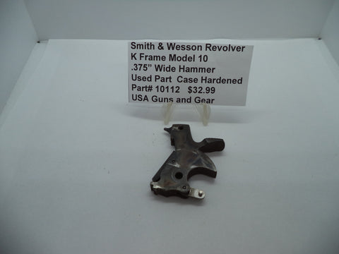 10112 Smith & Wesson K Frame Model 10 Used .375" Wide Hammer .38 Special