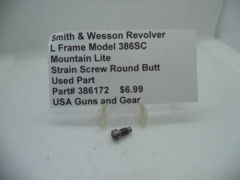 386172 Smith & Wesson L Frame Model 386SC Strain Screw Round Butt .357 Magnum