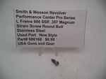 686168 Smith & Wesson Revolver L Frame Model 686 SSR Pro .357 Mag. Strain Screw Round Butt