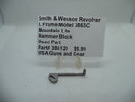 386120 Smith & Wesson L Frame Model 386SC Hammer Block .357 Magnum