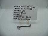 386120 Smith & Wesson L Frame Model 386SC Hammer Block .357 Magnum