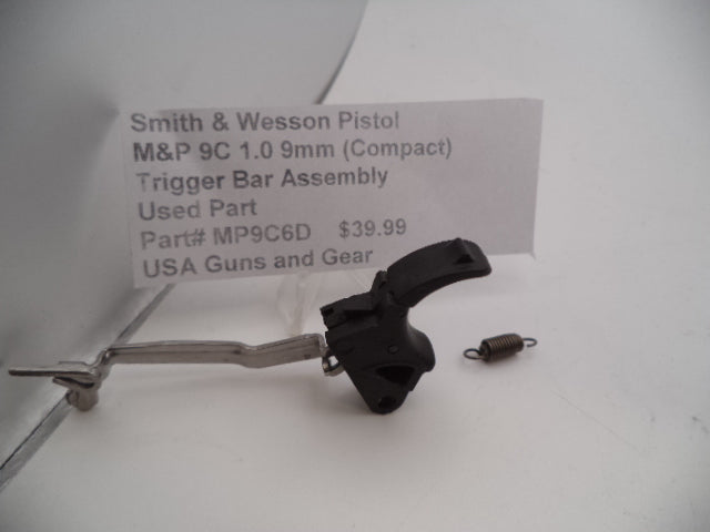 Smith & Wesson M&P 9C 1.0 Trigger Bar Assembly - 9mm - Used OEM Part