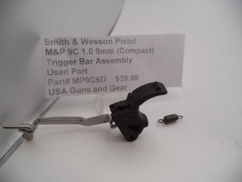 MP9C6D Smith & Wesson Pistol M&P 9C 1.0 Trigger Bar Assembly 9mm Used