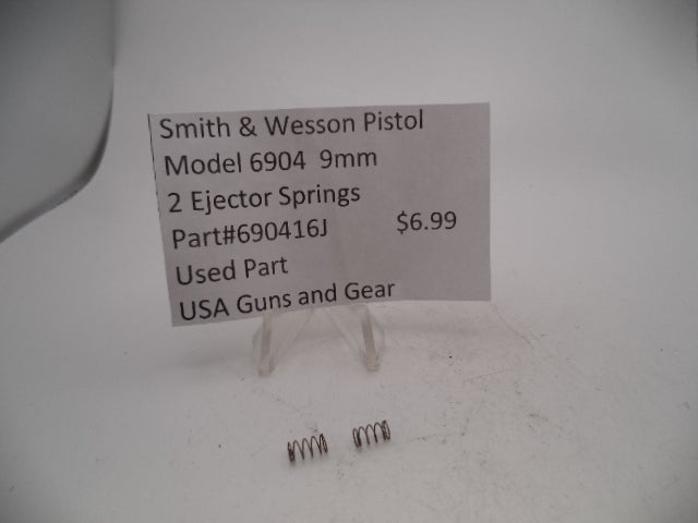 690416J Smith & Wesson Pistol Model 6904 9mm 2 Ejector Springs Used